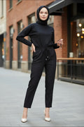 Beli Lastikli Double Pantolon